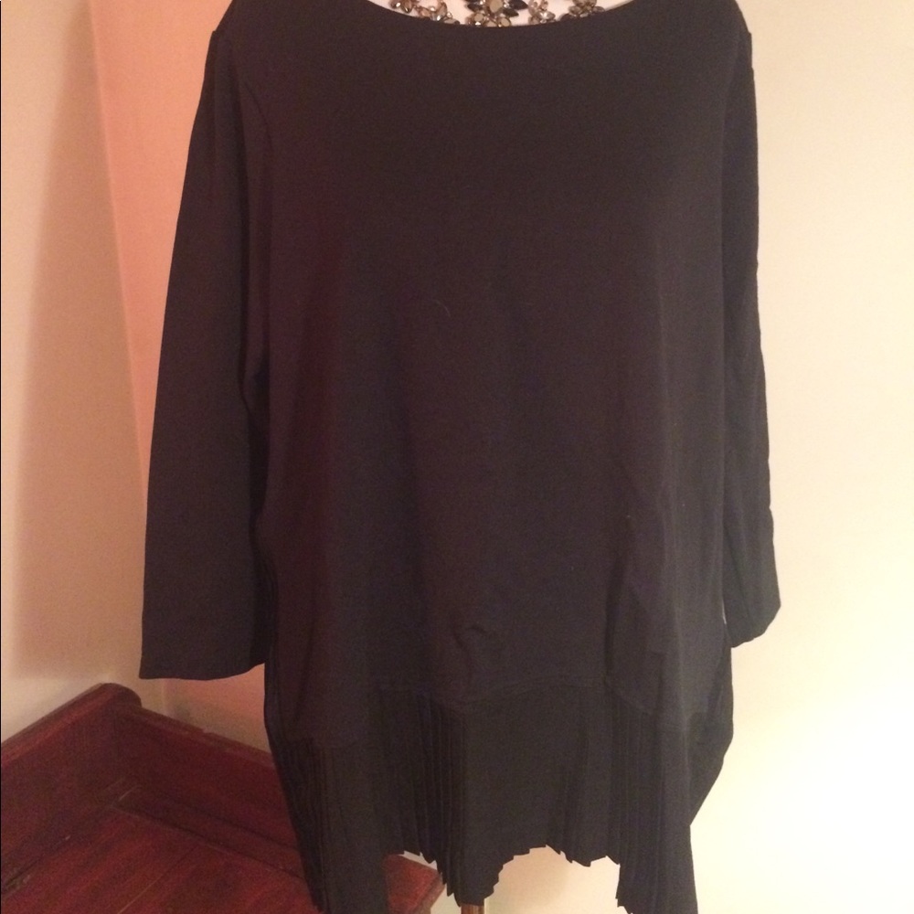 Land’s End black tunic W large 14/16